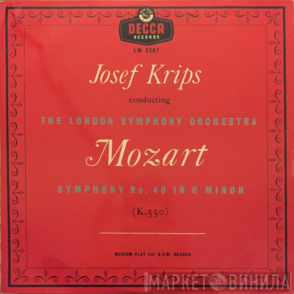 , Josef Krips / The London Symphony Orchestra  Wolfgang Amadeus Mozart  - Symphony No. 40 In G Minor (K.550)