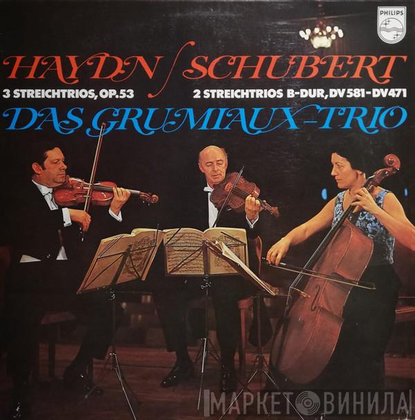 / Joseph Haydn - Franz Schubert , Grumiaux Trio , Arthur Grumiaux , Georges Janzer  Eva Czako  - 3 Streichtrios, Op. 53 / 2 Streichtrios B-dur, DV 581-DV 471