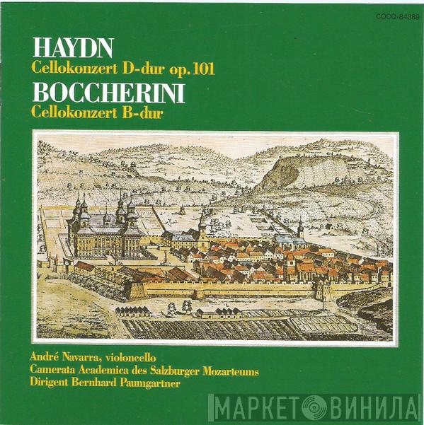 / Joseph Haydn , Luigi Boccherini , André Navarra , Camerata Academica Salzburg  Bernhard Paumgartner  - Cellokonzert D-dur Op. 101 / Cellokonzert B-dur