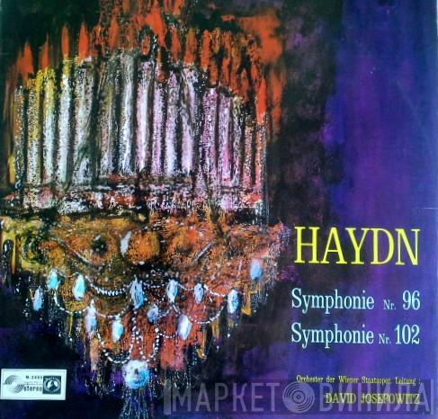 , Joseph Haydn , Orchester Der Wiener Staatsoper  David Josefowitz  - Symphonie Nr. 96 / Symphonie Nr.102