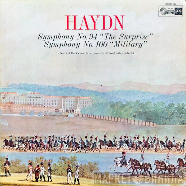 , Joseph Haydn , Orchester Der Wiener Staatsoper  David Josefowitz  - Symphony No. 94 (Surprise) / Symphony No. 100 (Military)