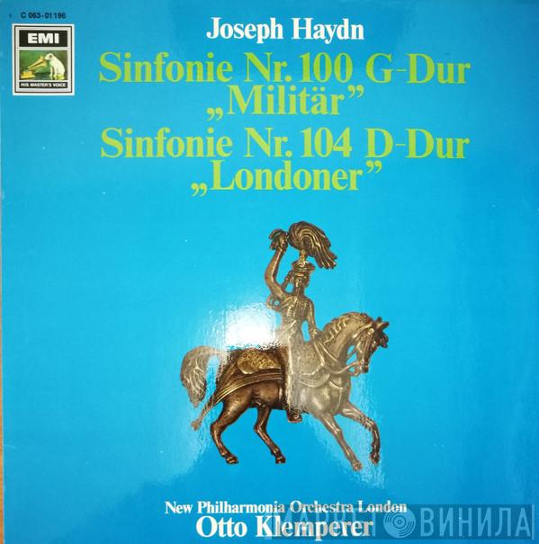 , Joseph Haydn , Otto Klemperer  New Philharmonia Orchestra  - Sinfonie Nr. 100 G-Dur „Militär / Sinfonie Nr. 104 D-Dur „Londoner‟