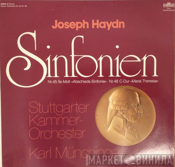 - Joseph Haydn , Stuttgarter Kammerorchester  Karl Münchinger  - Sinfonien (Nr. 45 Fis-Moll «Abschieds-Sinfonie» / Nr. 48 C-Dur «Maria Theresia»)