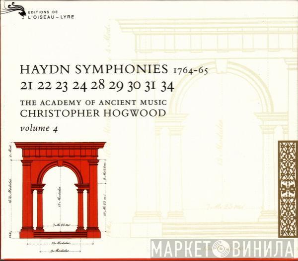 - Joseph Haydn , The Academy Of Ancient Music  Christopher Hogwood  - Symphonies 1764-65 / 21 22 23 24 28 29 30 31 34 / Volume 4