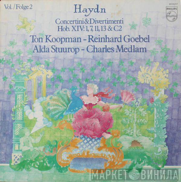 - Joseph Haydn , Ton Koopman , Reinhard Goebel , Alda Stuurop  Charles Medlam  - Concertini & Divertimenti, Vol. / Folge 2 (Hob. XIV: 1, 7, 11, 13 & C2)