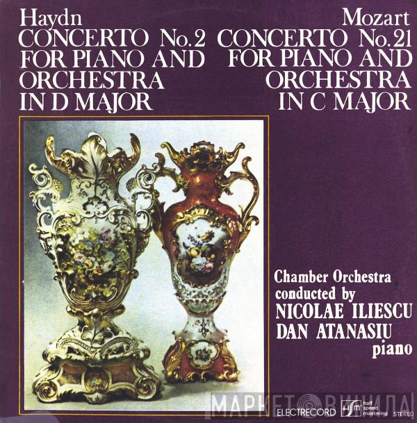 / Joseph Haydn – Wolfgang Amadeus Mozart Conducted By Orchestra de cameră din București  Nicolae Iliescu  - Concerto No. 2 For Piano And Orchestra In D Major / Concerto No. 21 For Piano And Orchestra In C Major