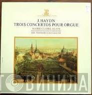 / Joseph Haydn / Marie-Claire Alain Dir. Bournemouth Symphony Orchestra  Theodor Guschlbauer  - Trois Concertos Pour Orgue
