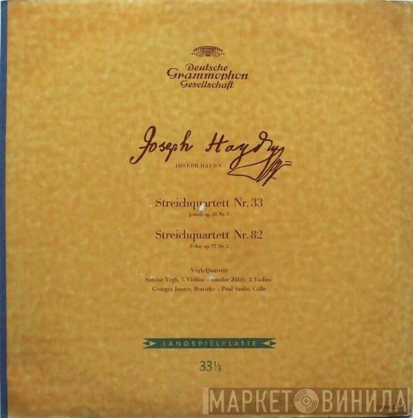 , Joseph Haydn  Quatuor Végh  - Streichquartett Nr. 33 G-Moll Op. 20 Nr. 3 / Streichequartett Nr. 82 F-Dur Op. 77 Nr. 2