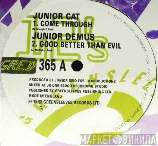 / Junior Cat  Junior Demus  - Come Through / Good Better That Evil