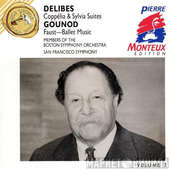 , Léo Delibes , Charles Gounod , Boston Symphony Orchestra , The San Francisco Symphony Orchestra  Pierre Monteux  - Coppélia & Sylvia Suites / Faust - Ballet Music