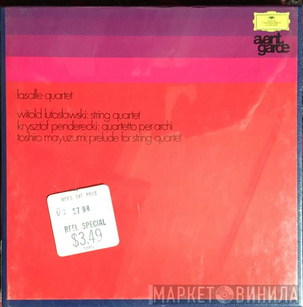 , Lasalle Quartet / Witold Lutoslawski / Krzysztof Penderecki  Toshiro Mayuzumi  - String Quartet / Quartetto Per Archi / Prelude For String Quartet