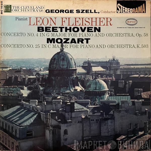 , Leon Fleisher , The Cleveland Orchestra  George Szell  - Beethoven: Piano Concerto No. 4 / Mozart: Piano Concerto No. 25