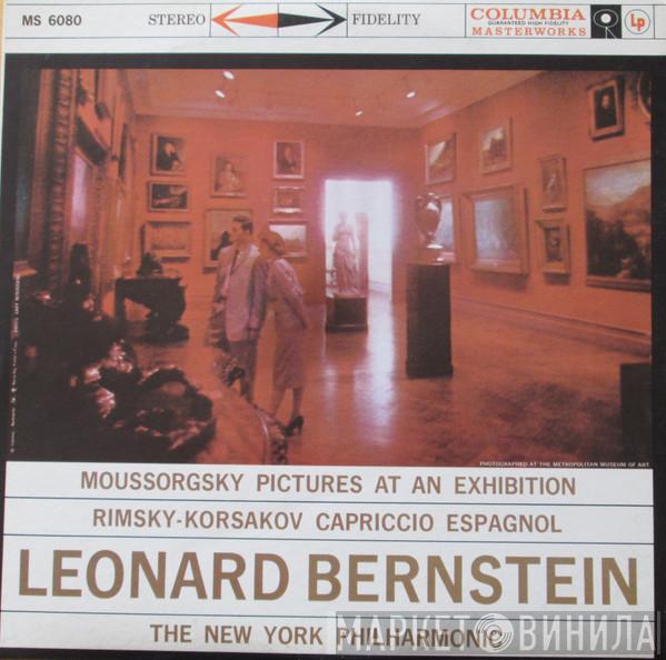 , Leonard Bernstein  The New York Philharmonic Orchestra  - Moussorgsky - Pictures At An Exhibition / Rimsky-Korsakov -  Capriccio Espagnol