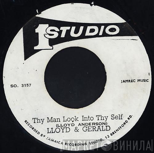 / Lloyd & Gerald & Roland Alphonso  The Soul Brothers  - Thy Man Look Into Thy Self / Something Special