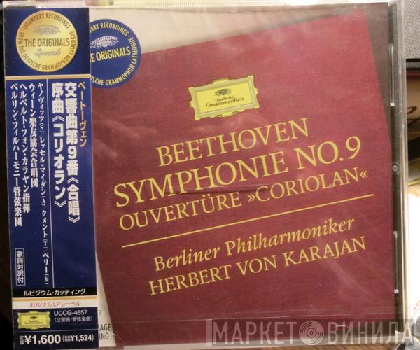 , Ludwig van Beethoven , Berliner Philharmoniker  Herbert von Karajan  - Symphonie No.9 / Ouvertüre »Coriolan«
