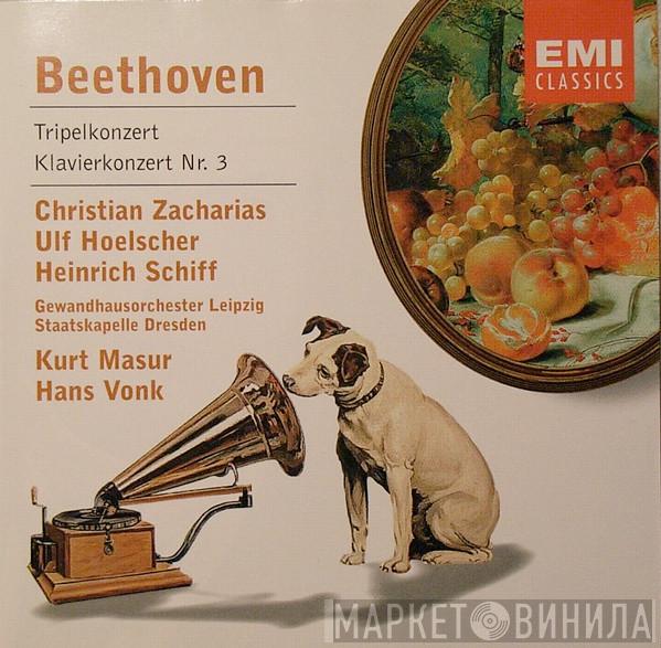 - Ludwig van Beethoven , Christian Zacharias , Ulf Hoelscher , Heinrich Schiff , Gewandhausorchester Leipzig , Staatskapelle Dresden , Kurt Masur  Hans Vonk  - Tripelkonzert / Klavierkonzert Nr. 3