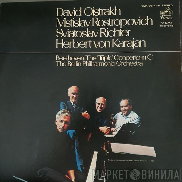 - Ludwig van Beethoven , David Oistrach / Mstislav Rostropovich , Sviatoslav Richter / Herbert von Karajan + Berliner Philharmoniker - Johannes Brahms / George Szell  The Cleveland Orchestra  - Beethoven: The "Triple" Concerto in C / Brahms: Double Concerto in A Minor