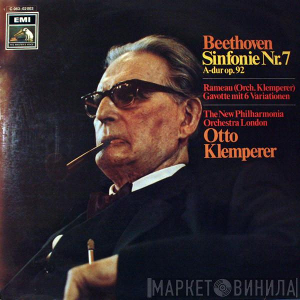 / Ludwig van Beethoven – Jean-Philippe Rameau , New Philharmonia Orchestra  Otto Klemperer  - Sinfonie Nr. 7 A-dur Op. 92 / Gavotte Mit 6 Variationen
