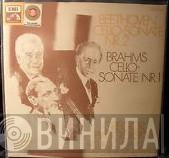 - Ludwig van Beethoven / Johannes Brahms , Gregor Piatigorsky & Arthur Rubinstein  Artur Schnabel  - Cello-Sonate Nr. 2 / Cello-Sonate Nr. 1