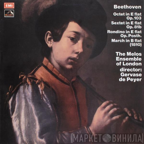 , Ludwig van Beethoven , Melos Ensemble Of London  Gervase de Peyer  - Octet In E Flat Op. 103 / Sextet In E Flat Op. 81b / Rondino In E Flat Op. Posth. / March In B Flat (1810)