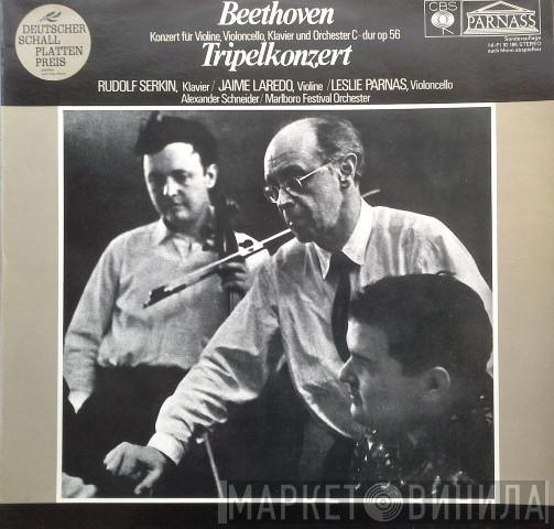 , Ludwig van Beethoven / Rudolf Serkin / Jaime Laredo , Leslie Parnas / Alexander Schneider  Marlboro Festival Orchestra  - Tripelkonzert (Konzert Für Violine, Violoncello, Klavier Und Orchester C-dur Op. 56)