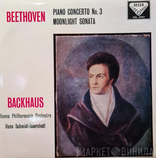 , Ludwig van Beethoven , Wilhelm Backhaus , Wiener Philharmoniker  Hans Schmidt-Isserstedt  - Piano Concerto No. 3 / Moonlight Sonata