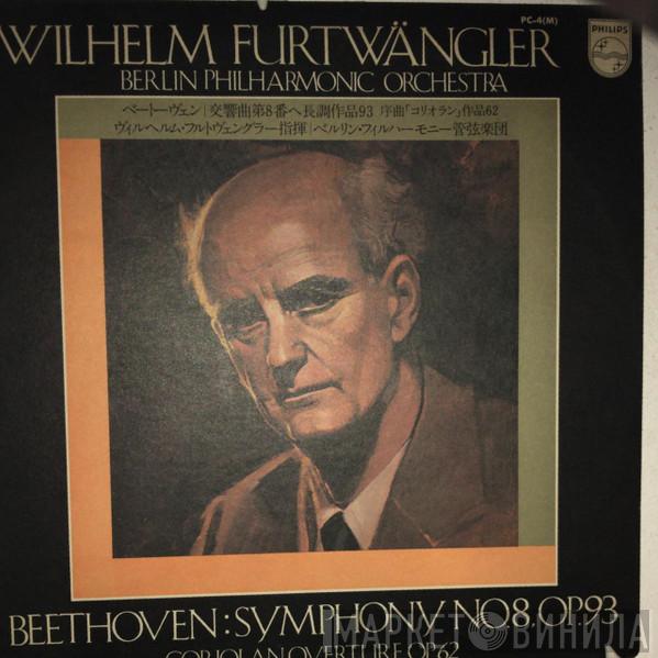 , Ludwig van Beethoven , Wilhelm Furtwängler  Berliner Philharmoniker  - Symphony No.8, Op.93 / Coriolan Overture Op.62