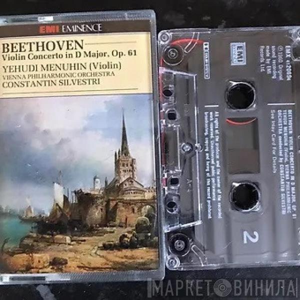 : Ludwig van Beethoven with Yehudi Menuhin conducted by Wiener Philharmoniker  Constantin Silvestri  - Violin Concerto In D Major, Op.61