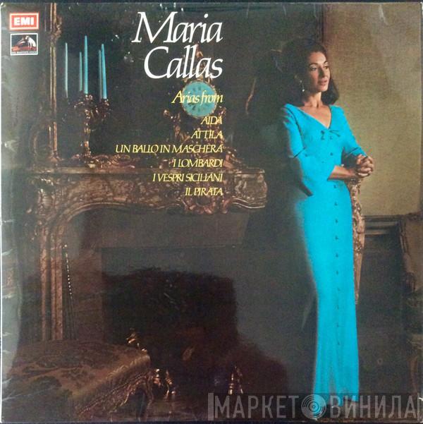 , Maria Callas , Orchestre De La Société Des Concerts Du Conservatoire  Nicola Rescigno  - Arias From Aida - Un Ballo In Maschera - I Vespri Siciliani - I Lombardi - Attila / Il Pirata
