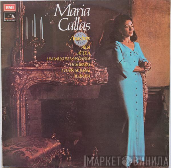 , Maria Callas , Orchestre De La Société Des Concerts Du Conservatoire  Nicola Rescigno  - Arias From Aida - Un Ballo In Maschera - I Vespri Siciliani - I Lombardi - Attila / Il Pirata