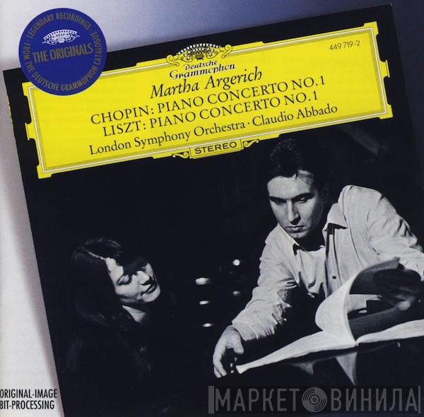 , Martha Argerich / Frédéric Chopin , Franz Liszt , The London Symphony Orchestra  Claudio Abbado  - Piano Concerto No.1 / Piano Concerto No.1