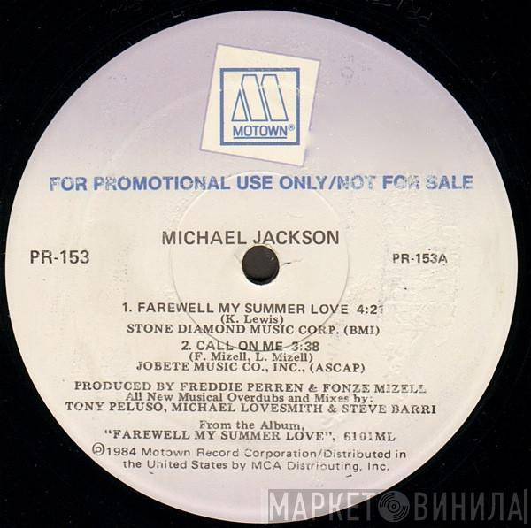 / Michael Jackson  The Jackson 5  - Farewell My Summer Love / The Jackson 5 Motown Medley