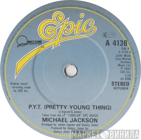 / Michael Jackson  The Jacksons  - P.Y.T. (Pretty Young Thing) / This Place Hotel