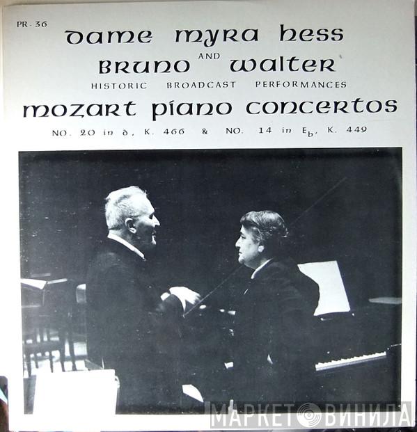 , Myra Hess / Bruno Walter  Wolfgang Amadeus Mozart  - Piano Concertos