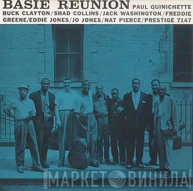 / Paul Quinichette / Buck Clayton / Shad Collins / Jack Washington / Freddie Green / Eddie Jones / Jo Jones  Nat Pierce  - Basie Reunion