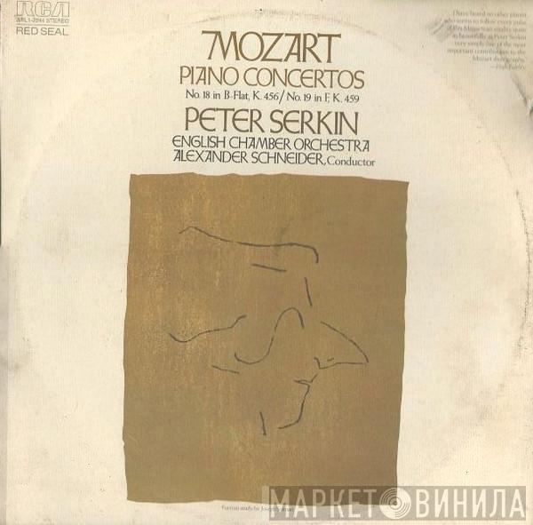 , Peter Serkin , English Chamber Orchestra - Alexander Schneider  Wolfgang Amadeus Mozart  - Piano Concertos No. 18 In B-Flat, K. 456 / No. 19 In F, K. 459