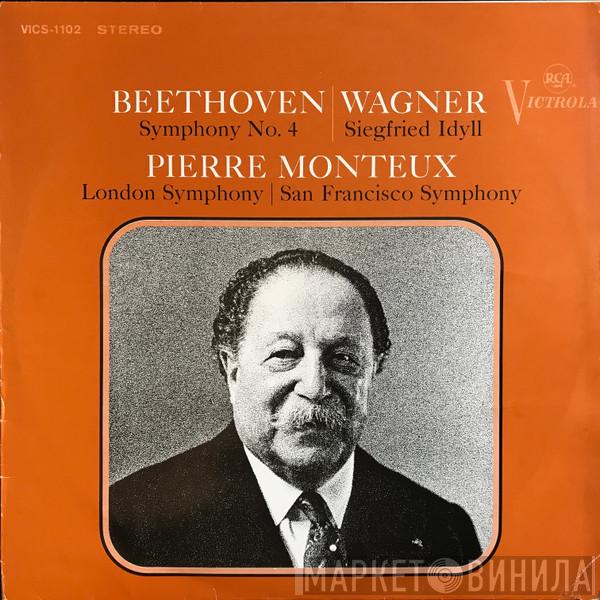 , Pierre Monteux , Ludwig van Beethoven  Richard Wagner  - Symphony No. 4 / Siegfried Idyll