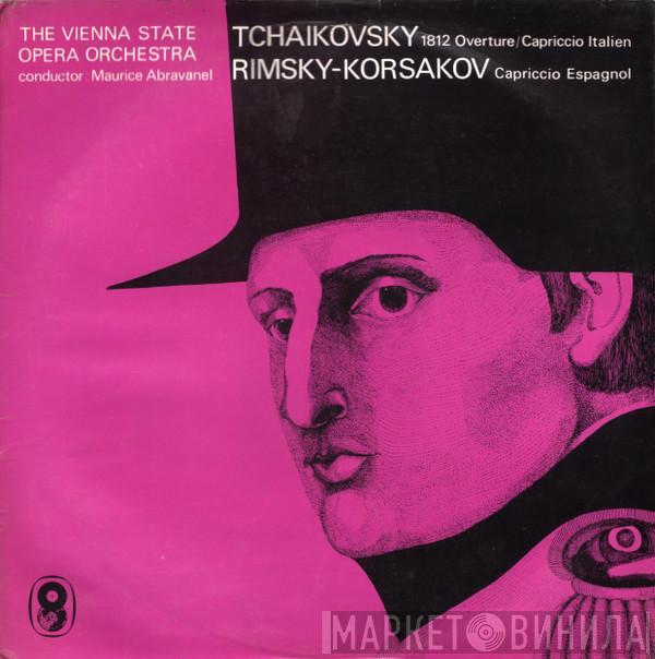 / Pyotr Ilyich Tchaikovsky - Nikolai Rimsky-Korsakov Conductor : Orchester Der Wiener Staatsoper  Maurice de Abravanel  - 1812 Overture / Capriccio Italien / Capriccio Espagnole
