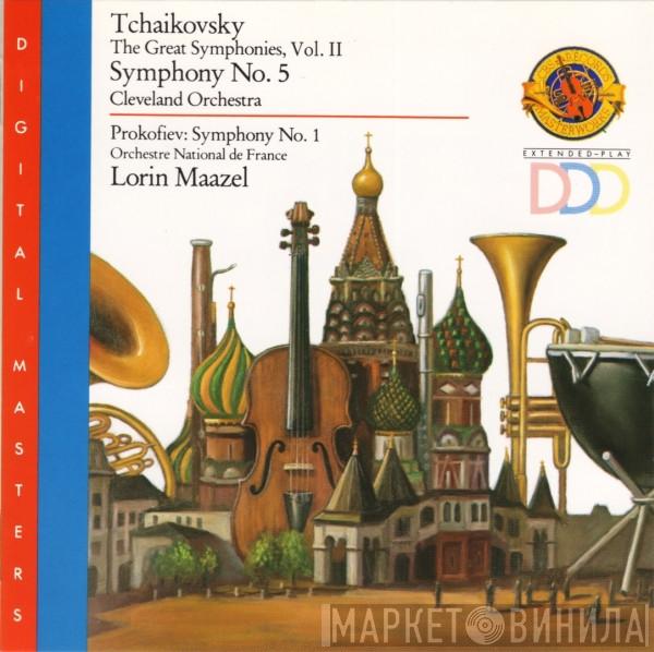/ Pyotr Ilyich Tchaikovsky - Sergei Prokofiev , Lorin Maazel / The Cleveland Orchestra  Orchestre National De France  - Tchaikovsky: The Great Symphonies, Vol. II
