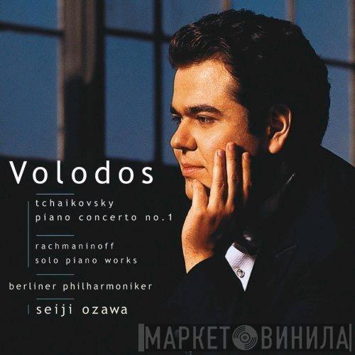 , Pyotr Ilyich Tchaikovsky - Sergei Vasilyevich Rachmaninoff , Arcadi Volodos , Berliner Philharmoniker  Seiji Ozawa  - Piano Concerto No. 1  / Solo Piano Works