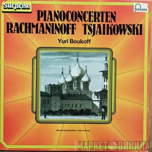 / Pyotr Ilyich Tchaikovsky - Sergei Vasilyevich Rachmaninoff , Piano - Yuri Boukoff / Dirigent: Wiener Symphoniker  Jean Fournet  - Pianoconcerten