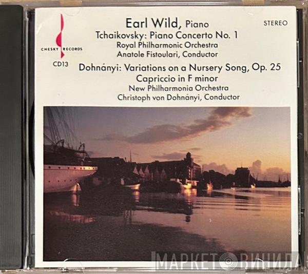 , Pyotr Ilyich Tchaikovsky , The Royal Philharmonic Orchestra , Anatole Fistoulari , Ernst von Dohnányi , New Philharmonia Orchestra , Christoph von Dohnányi  Earl Wild  - Variations On A Nursery Song / Piano Concerto No. 1