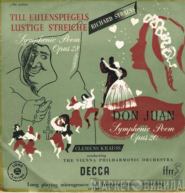 - Richard Strauss , Clemens Krauss  Wiener Philharmoniker  - Till Eulenspiegels Lustige Streiche, Symphonic Poem Opus 28 / Don Juan, Symphonic Poem Opus 20