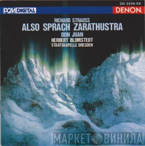 : Richard Strauss Conducting Herbert Blomstedt  Staatskapelle Dresden  - Also Sprach Zarathustra / Don Juan