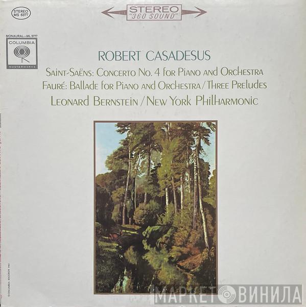 / Robert Casadesus / Camille Saint-Saëns  Gabriel Fauré  - Concerto No. 4 For Piano And Orchestra / Ballade For Piano And Orchestra