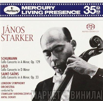 / Robert Schumann / Édouard Lalo - Camille Saint-Saëns , Janos Starker , The London Symphony Orchestra / Stanislaw Skrowaczewski  Antal Dorati  - Cello Concertos