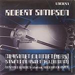 - Robert Simpson  , Bernard Walton   Aeolian String Quartet  - Clarinet Quintet (1968), String Quartet (1951/52)