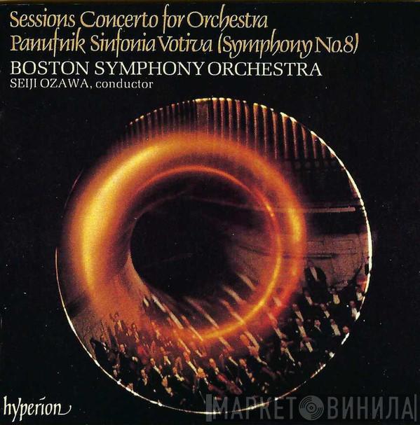 – Roger Sessions / Andrzej Panufnik , Boston Symphony Orchestra  Seiji Ozawa  - Concerto For Orchestra / Sinfonia Votiva (Symphony No 8)