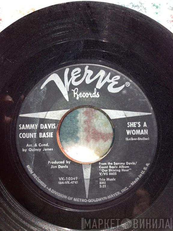 / Sammy Davis Jr.  Count Basie  - She's A Woman / You're Nobody Till Somebody Loves You