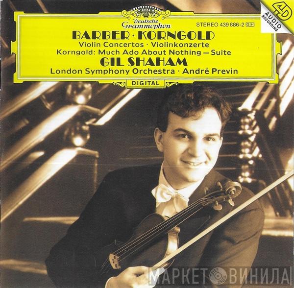 / Samuel Barber  Erich Wolfgang Korngold  - Violin Concertos / Much Ado About Nothing - Suite